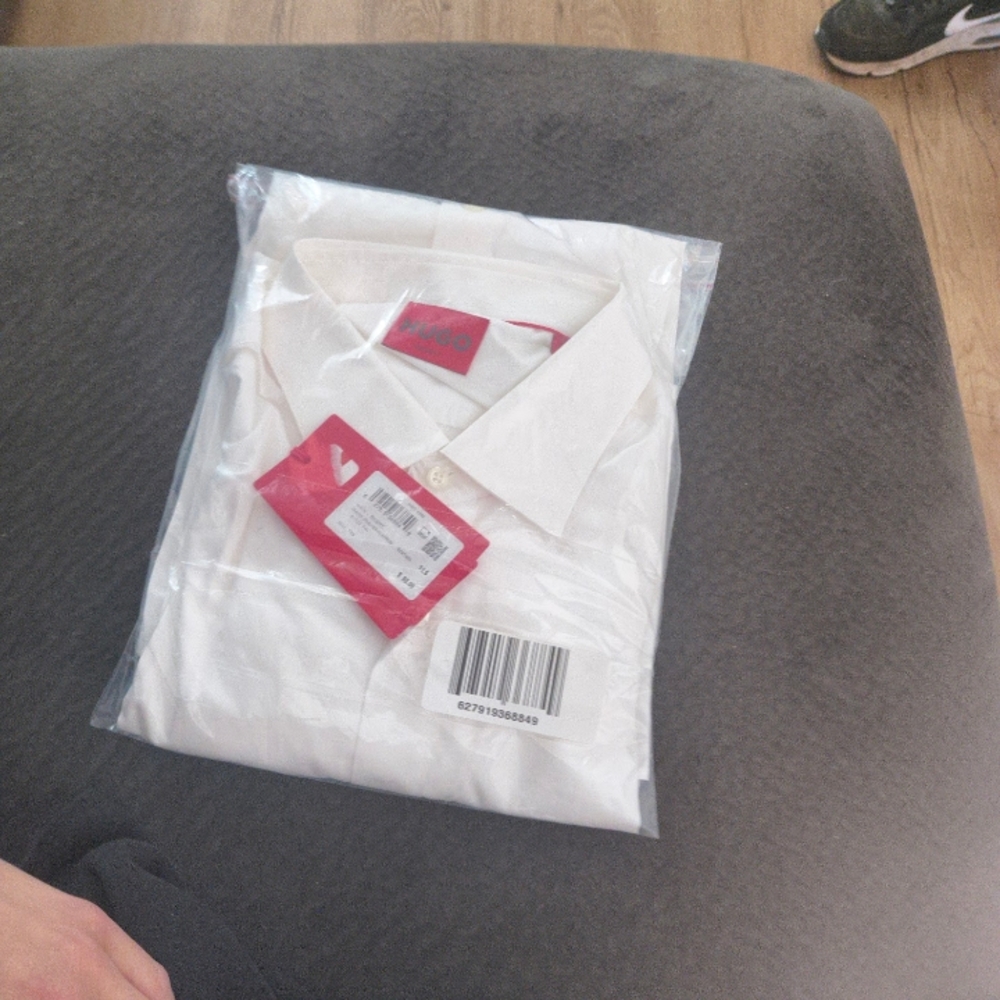 HUGO Crisp White Dress Shirt